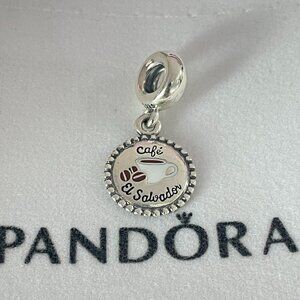 Pandora Elevador Lacerda Salvador Cafe Dangle Charms Pendant